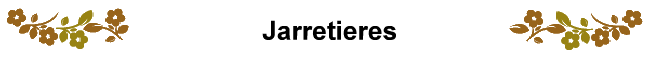 Jarretieres